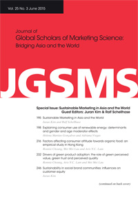 Journal of Global Scholars of Marketing Science